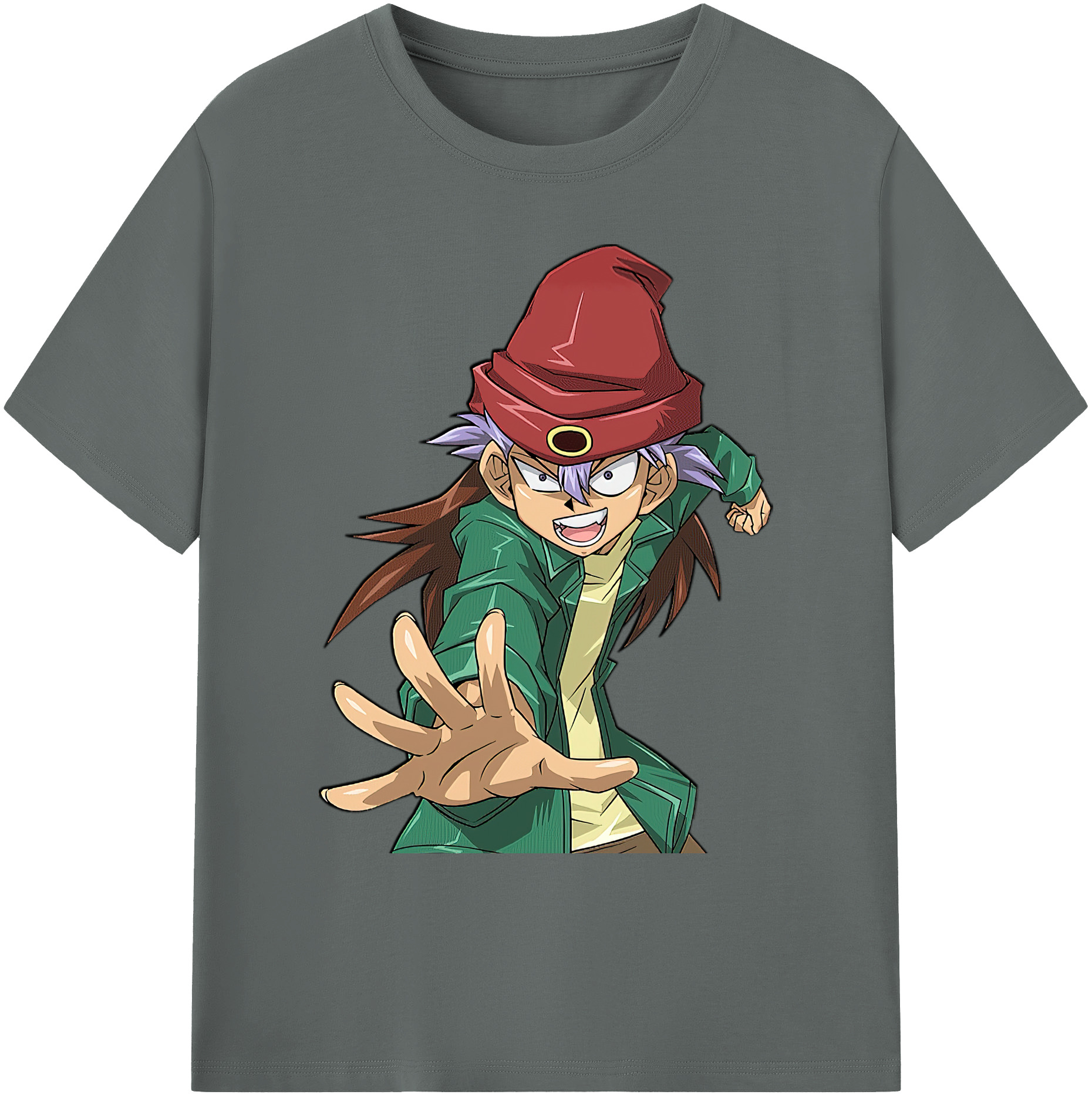 （画像用） 遊☆戯☆王 Yu-Gi-Oh! 綿100％ メンズ半袖Tシャツ｜肌触りやわらか＆通気性